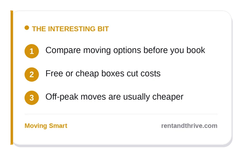 Moving on a Budget: How to Cut Your Moving Costs in Half – key takeaways