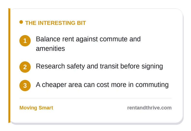 How to Find the Best Neighborhood for Your Budget – key takeaways