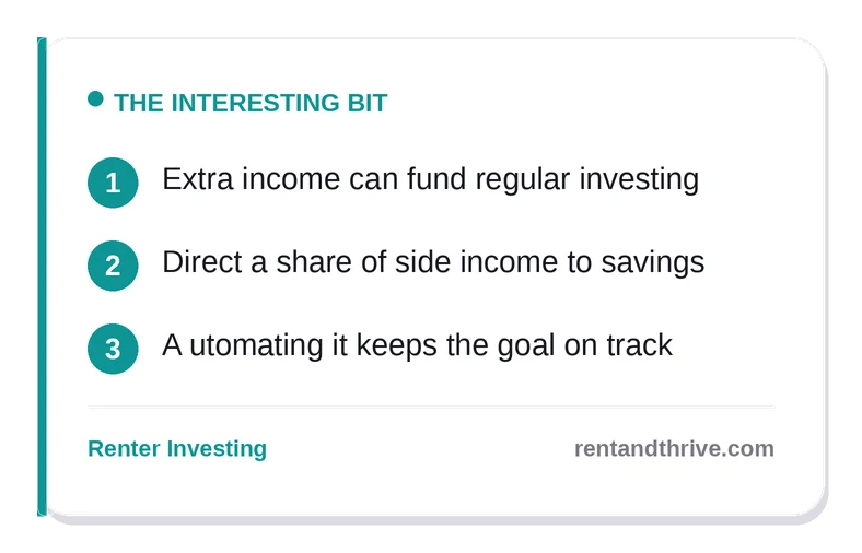 Side Hustle to Investment: How to Turn Extra Income Into Long-Term Wealth – key takeaways