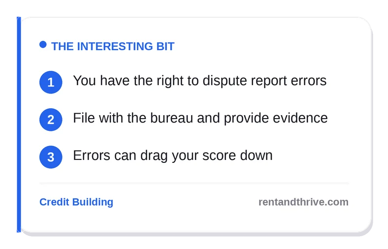 How to Dispute a Credit Report Error (Step-by-Step) – key takeaways