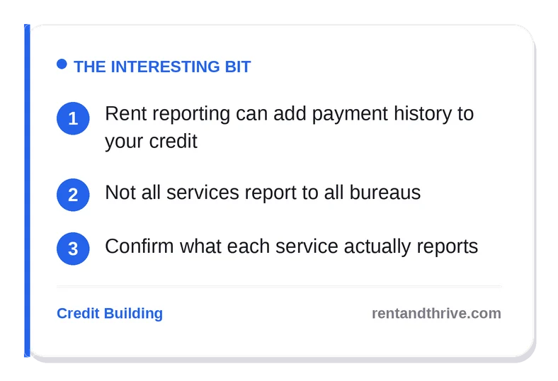 How Rent Reporting Services Can Boost Your Credit Score – key takeaways
