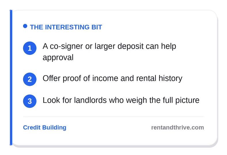 How to Get Approved for an Apartment With Bad Credit – key takeaways